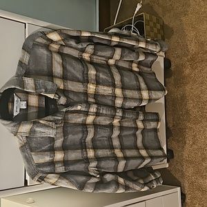 Old navy, the boyfriend shirt plaid.